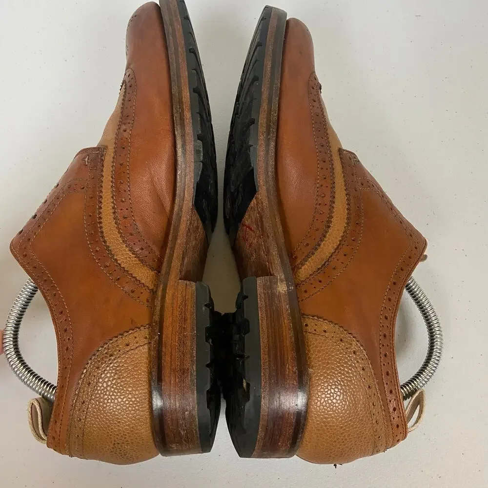 Rag & Bone X Grenson Men's Bedford Wingtip Brogue Derby Shoes Size 9